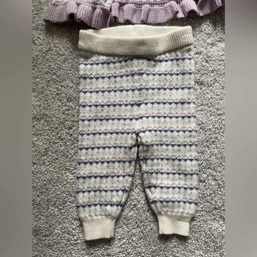 Janie and Jack Sweater Baby Outfit - Picture 3 of 8
